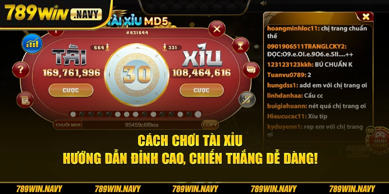 Cách chơi tài xỉu