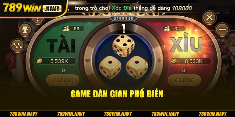 Game dân gian phổ biến